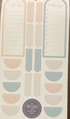 Happy Planner Sticker Sheets Gratitude Multicolor Planner 843 Pieces