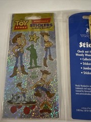 Vintage 80s Sticker Lot Toy Story Woody Woodpecker Mello Smello Stickers Pez Lot