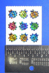 Colorful Ladybugs Blue Yellow Orange Pink Purple Prismatic Sandylion Sticker Mod