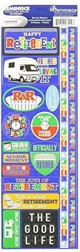 Signature Series 2012 Cardstock Combo Stickers 4.25″X12″-Retirement