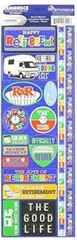 Signature Series 2012 Cardstock Combo Stickers 4.25″X12″-Retirement