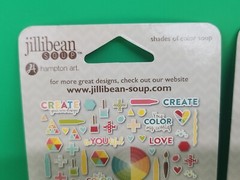 Jillibean Soup Shades Color Pea Pod Parts Die Cut Card Stock Hampton Art 2 PACK