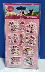 Lot of 4 Disney Sticker Mickey Minnie Mouse Dimensional Scrapbook