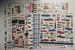 Huge SCRAPBOOK Bundle Echo Park Paper Stickers Embellishments Simple Stories Lot
