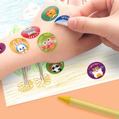 1000 Motivational Stickers for – 1 Inch Animal Reward Stickers in 16 Designs …