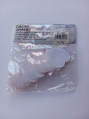 Provo Craft – Great Shapes – 1 1/2″ Heart Check – 150 pieces – NEW