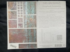 Mrs. Grossman LOT of 10 Scrap Metal Block Stickers Rusty Door & Buried Treasure