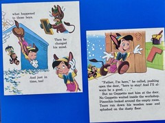 Pinocchio Junk Journal With Charm Ephemera