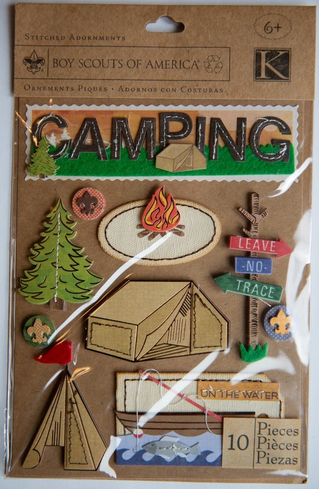 K & Company Stickers, BABY, PARTY, CAMPING THEME, You Pick, some Rare!