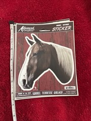 Vintage Advanced Graphics Lot Of 9 Horse Stickers