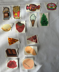 Vintage RARE 3M Scratch and Sniff stickers