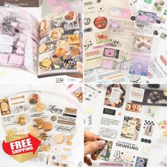 Bomichi 40 Sheet Sticker Book 2 in 1