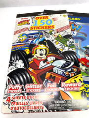 Scrapbooking sticker lot CrazArt sticker book. Mickey and friends and Paw Patrol