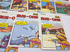 RARE Vintage Letraset Action Transfers Rub-Ons PrestoMagix Lot Of 11 Used