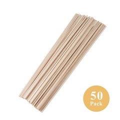 Balsa Wood Sticks 1/8 Inch Square Dowels Rod Strips 12″ Long – Pack of 50 by …