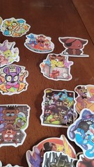 40ct ASST Five Nights At Freddy Stickers ST4