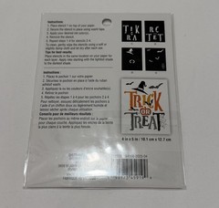 Recollections Halloween Trick or Treat Layering Stencils 4 pc 4 in x 5 in