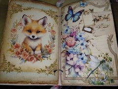 Baby Animals Junk Journals Scrapbook USA Seller