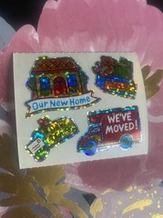 Vintage Hambly Prism We’ve Moved! Sticker Mod 2×1.76 Inches