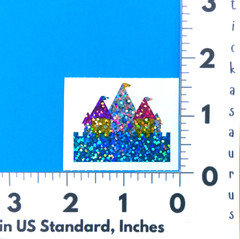 Vintage 90’s Mrs. Grossman’s Glittery Castle Sticker Mod