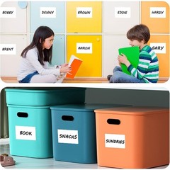 1Pack Waterproof Tear Resistant Blank Labels For Home Office And Storage Box