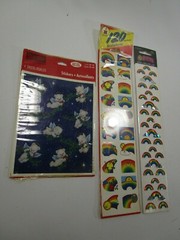 Pick ONE of the 3 packs rainbow retro vintage stickers pride Carson Dellosa NOS