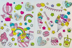 My Melody Pink White Bunny Sanrio Sticker Lot 100+ Stickers Hello Kitty Bakery