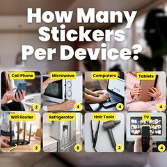 Durable Vinyl Neutralizer Stickers – Protection for Home & Office Electronics