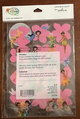 Hallmark Stickeroni Stickers~Disney Lot of 8 sheets~Tinker Bell MP3 Sticker Kit