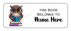 30 THIS BOOK BELONGS TO/FROM LIBRARY OF/STICKERS LABELS/TEACHER – PERSONALIZED