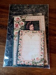Graphic 45 **PORTRAIT OF A LADY** Journaling & Ephemera CARDS-2017