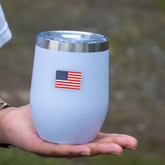 Large American Flag Stickers – Patriotic USA Decals for Parades & Events (250 Pa