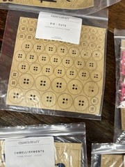 LOT OF 7 HARD TO FIND Close To My Heart Craft Embellishments & Die Cuts NEW
