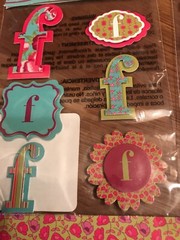 Scrapbook Stickers Letters Alphabet Monogram Wood & 3D Floral 6 Pkgs NEW Craft