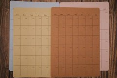 Large Undated Calendar Stickers for Planners and Journals 5″ x 7″
