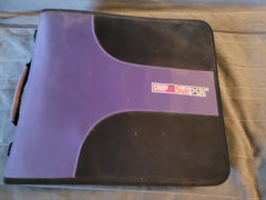 Creative Memories Scrapbooking Organizer Binder w/ Mixed Embellishments Lot