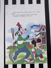 Mickey Mouse Disney junk journal Scrapbook handmade Ephemera