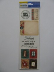 Daisy D’s HEIRLOOMS STAMPS Smiles Life Moments Love Rub-Ons NIP