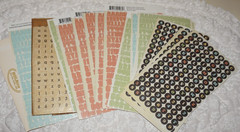 Alphabet Stickers Galore and One Sheet of Sayings in a Variety of Sizes & Colors