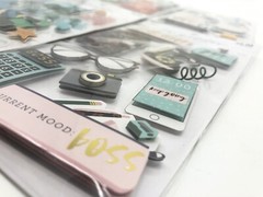 The Paper Studio -La Petites’ Scrapbook Stickers 3D Lot of 9