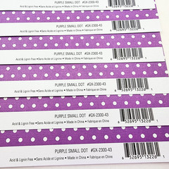 Darice Coredinations Scrapbook Paper Lot 12×12 Purple Small Dot 10 Sheets 2014