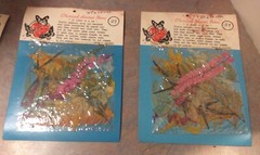 4 Packages Vintage CHEMICAL STAINED FERNS Scrapbooking / NIP