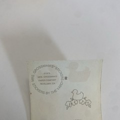 Vintage 1979 Mrs. Grossman’s Stickers SMALL RUBBER DUCKS-1 Sheet (4 Mods)