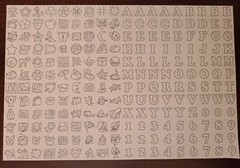 8 Sheets/Stickers To Color 6″x9″ Sticker Sheet Craft/Scrapbook/Embellishment#147