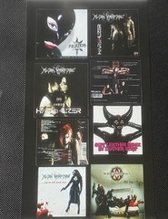 Industrial/ aggrotech 2 band sticker sheet