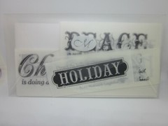 Creative Memories Expressions of Christmas vellum paper quotes