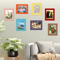 Prudiut 15 Pack 11×14 Picture Mats, Mixed Colors Frame Mattes for 8 x10 Pictures
