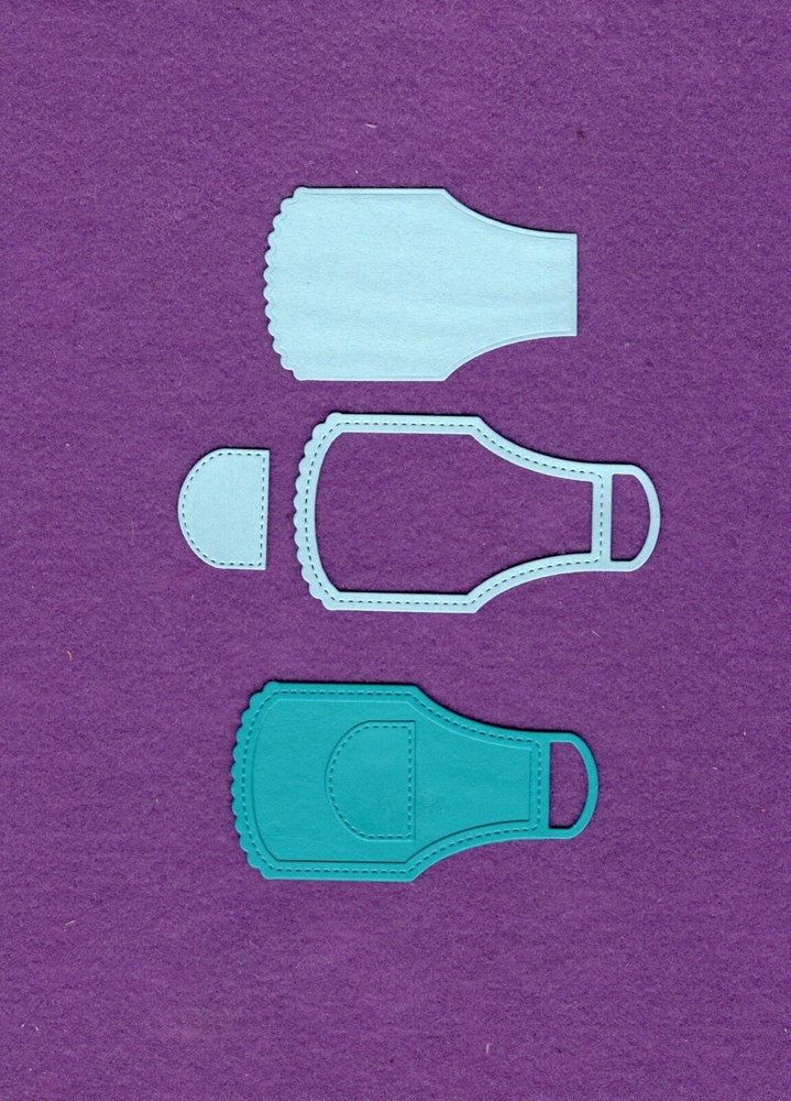 Baking APRON # 2 cooking die cuts scrapbook cards
