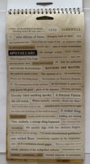 Tim Holtz Idea-ology Curiosities Sticker Book Retired Gothic Apothecary 2019