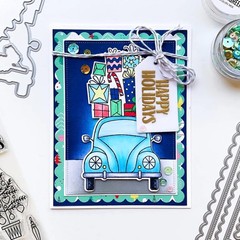 High-Quality Carbon Steel Rectangle Frame Die Cuts for DIY Scrapbooking Projects